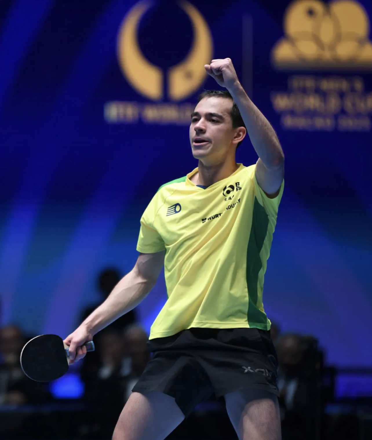 巴西勇夺乒乓球世界杯冠军!